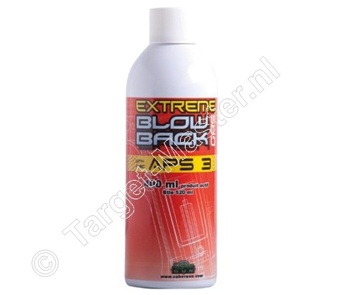 Cybergun EXTREME BLOW BACK GAS APS3 Airsoft Gas content 400 ml